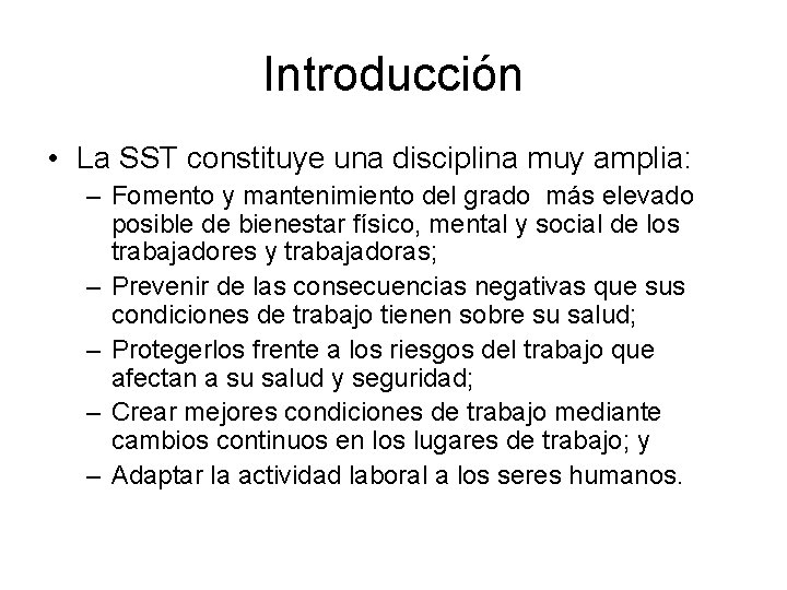 Seminario Nacional Salud laboral y prevencin de riesgos