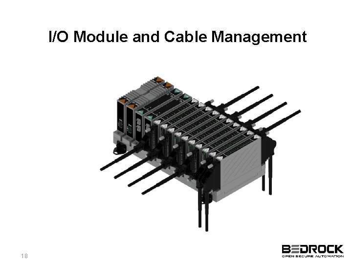 I/O Module and Cable Management 18 