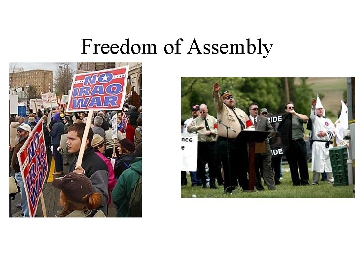 Freedom of Assembly 