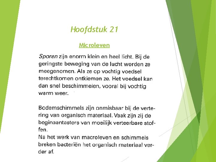 Hoofdstuk 21 Microleven 