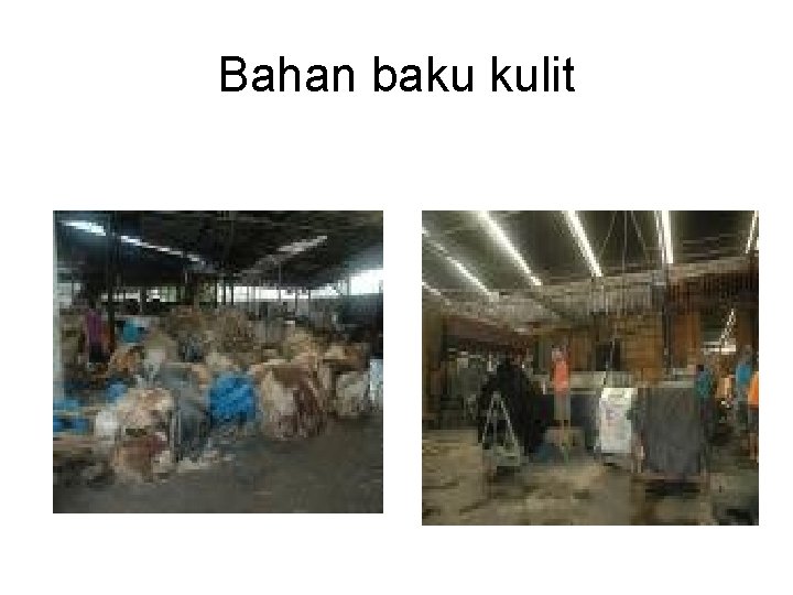 Bahan baku kulit 