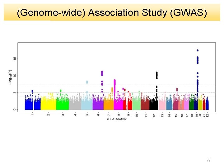 (Genome-wide) Association Study (GWAS) 79 