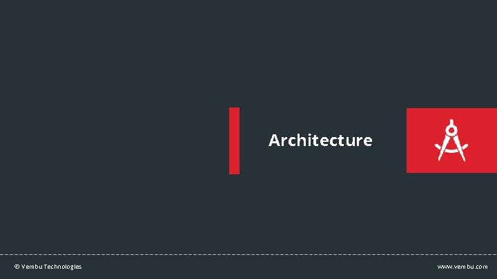 Architecture © Vembu Technologies www. vembu. com 