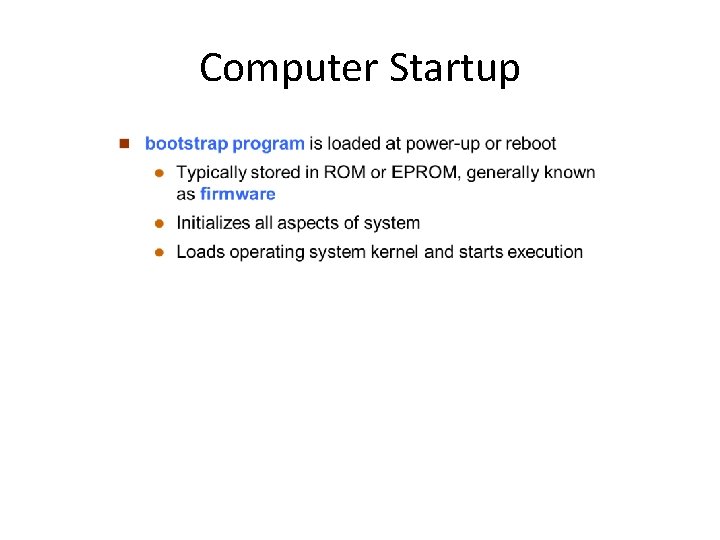 Computer Startup 