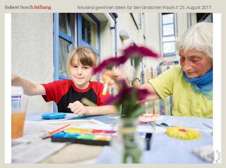 Neuland gewinnen Ideen für den ländlichen Raum // 23. August 2017 