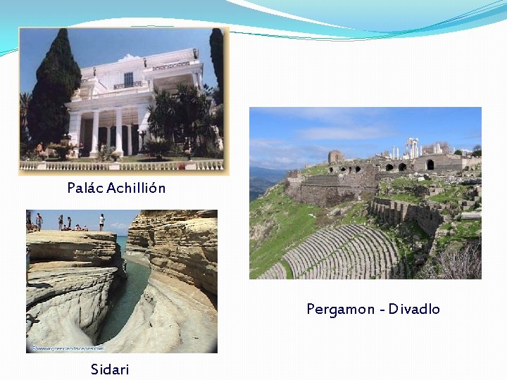 Palác Achillión Pergamon - Divadlo Sidari 