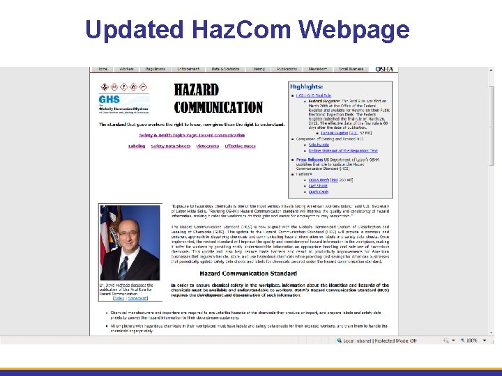 Updated Haz. Com Webpage 