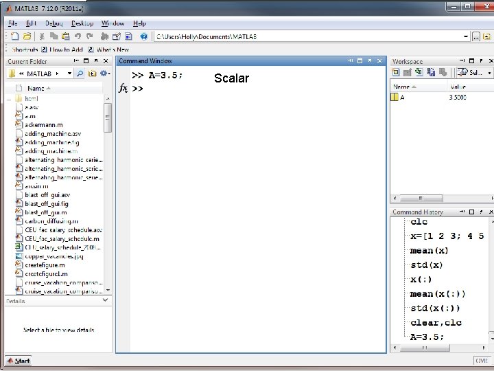 Scalar MATLAB for Engineers 3 E, by Holly Moore. © 2011 Pearson Education, Inc.