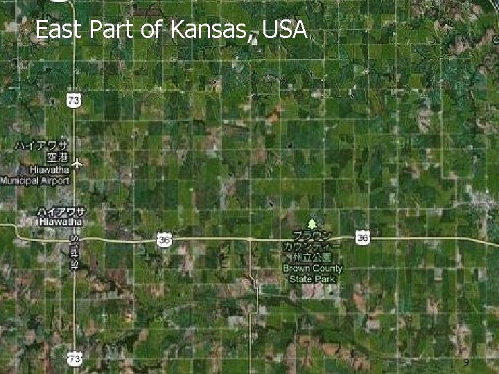 East Part of Kansas, USA 9 