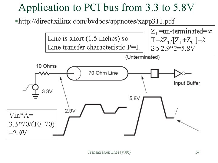 Application to PCI bus from 3. 3 to 5. 8 V § http: //direct.