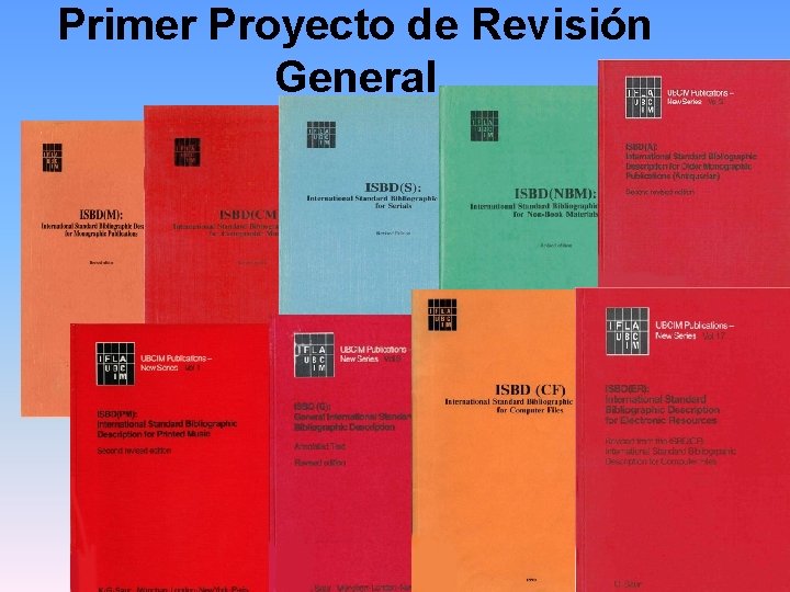 Primer Proyecto de Revisión General 