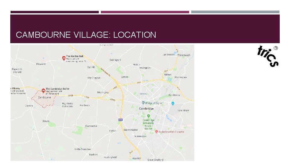 CAMBOURNE VILLAGE A MAJOR SURVEY PROJECT BY TRICS
