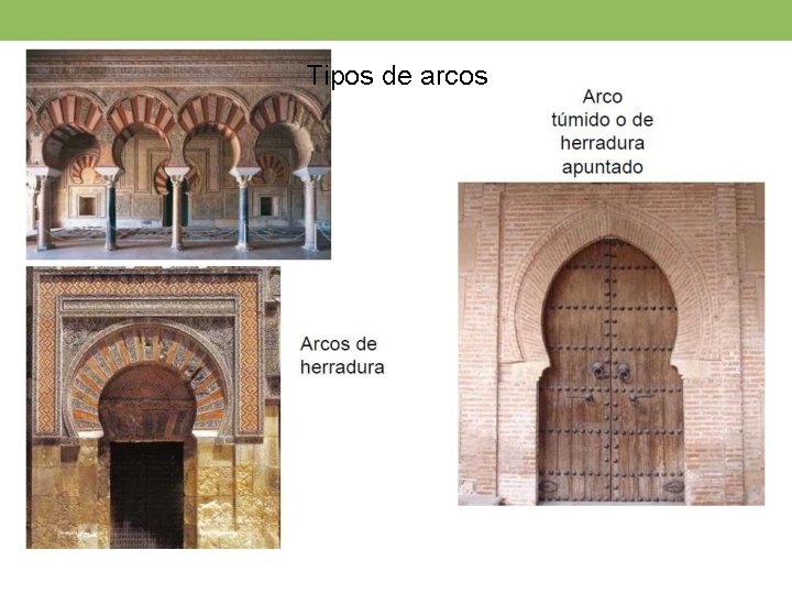 Tipos de arcos 