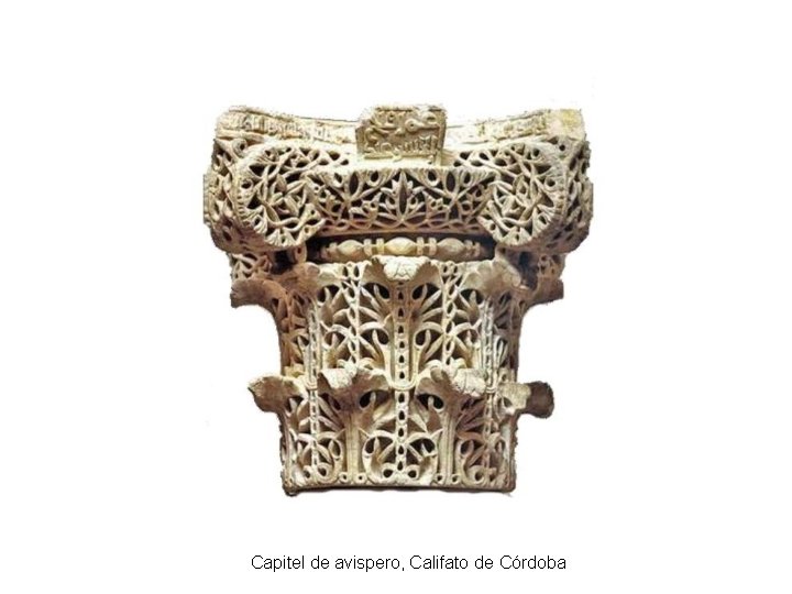 Capitel de avispero, Califato de Córdoba 