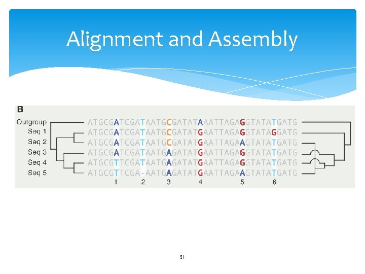 Alignment and Assembly Alignment 21 