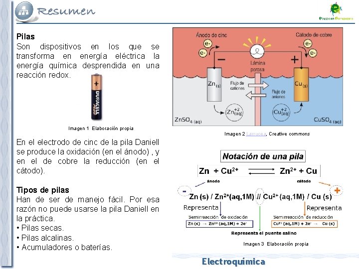 Pilas Son dispositivos en los que se transforma en energía eléctrica la energía química