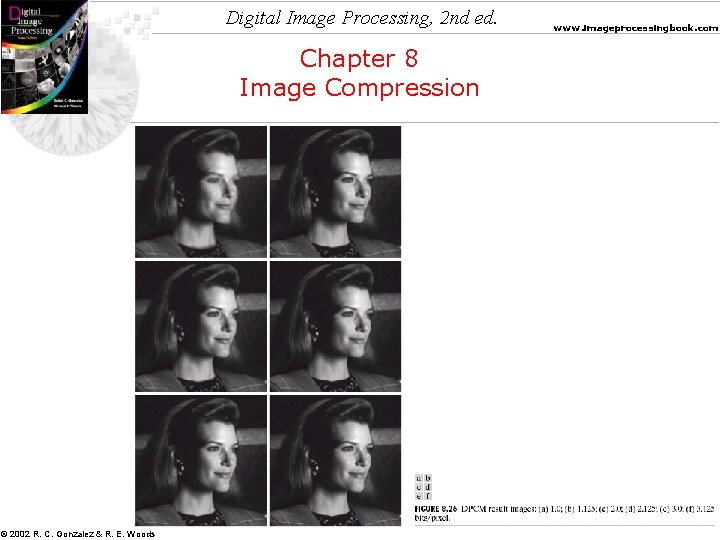 Digital Image Processing, 2 nd ed. Chapter 8 Image Compression © 2002 R. C.