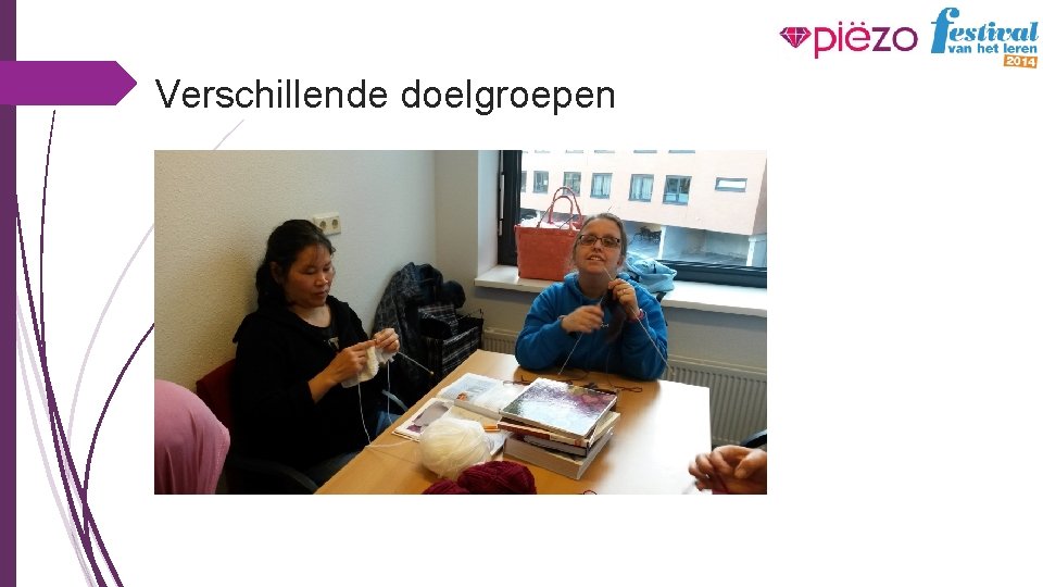 Verschillende doelgroepen 