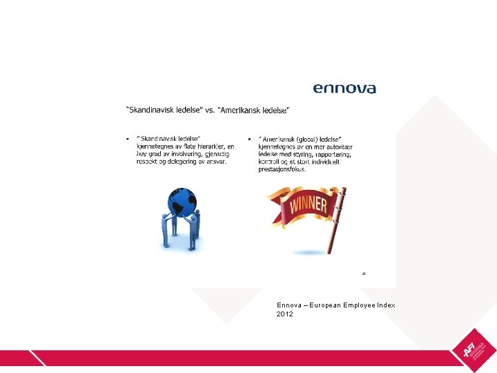 Ennova – European Employee Index 2012 