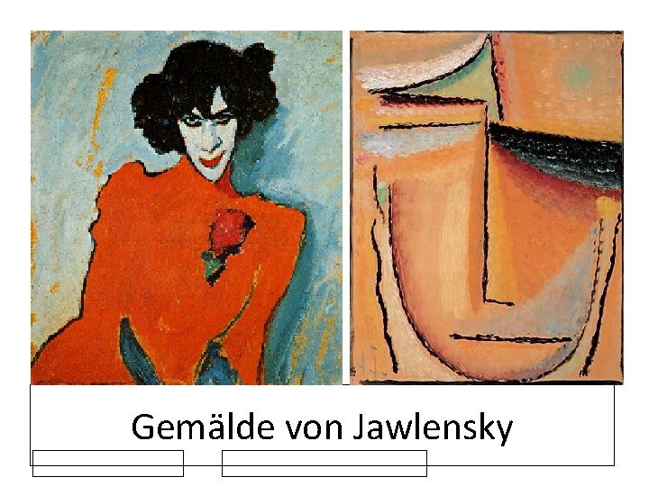 Gemälde von Jawlensky 