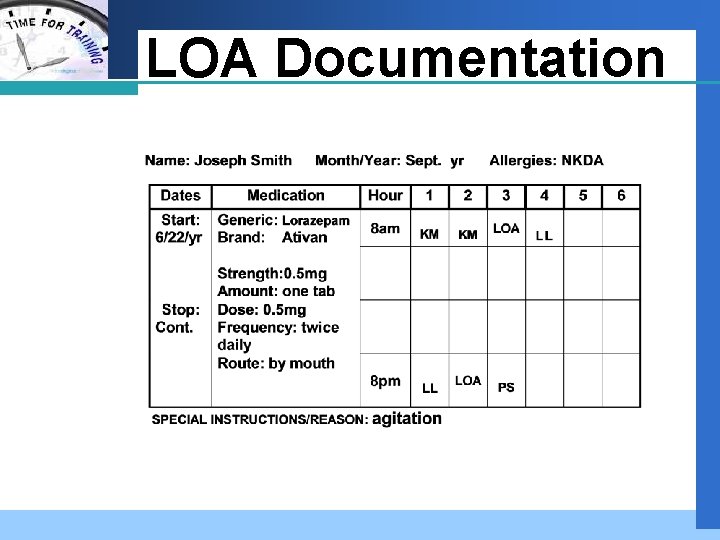 Company LOGO LOA Documentation 