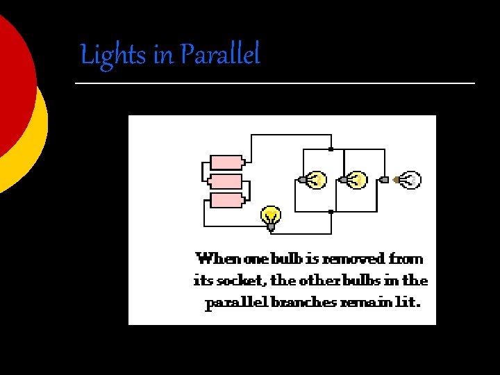 Lights in Parallel 