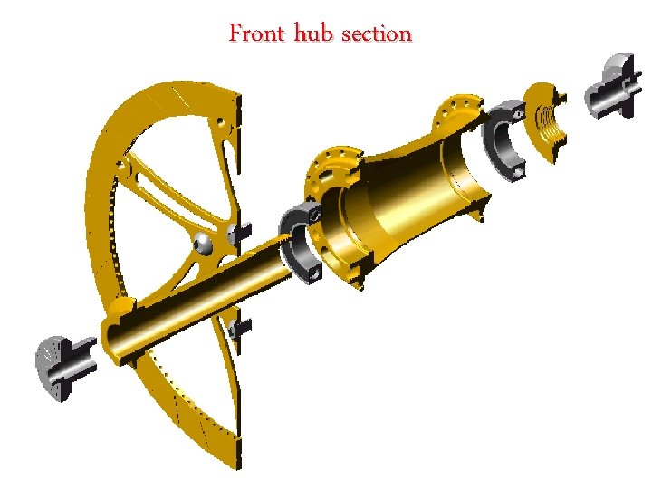 Front hub section 