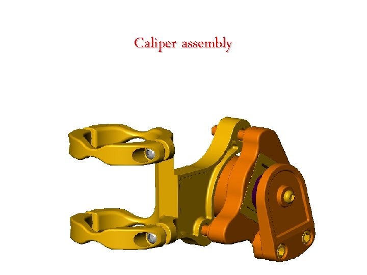 Caliper assembly 