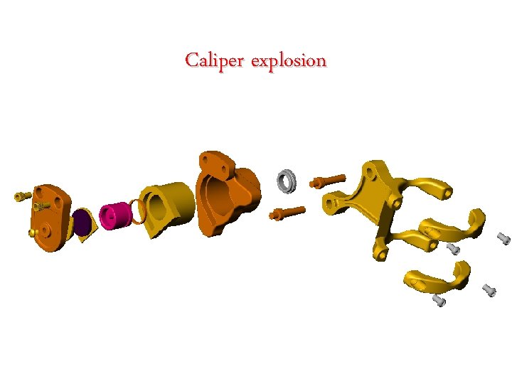Caliper explosion 