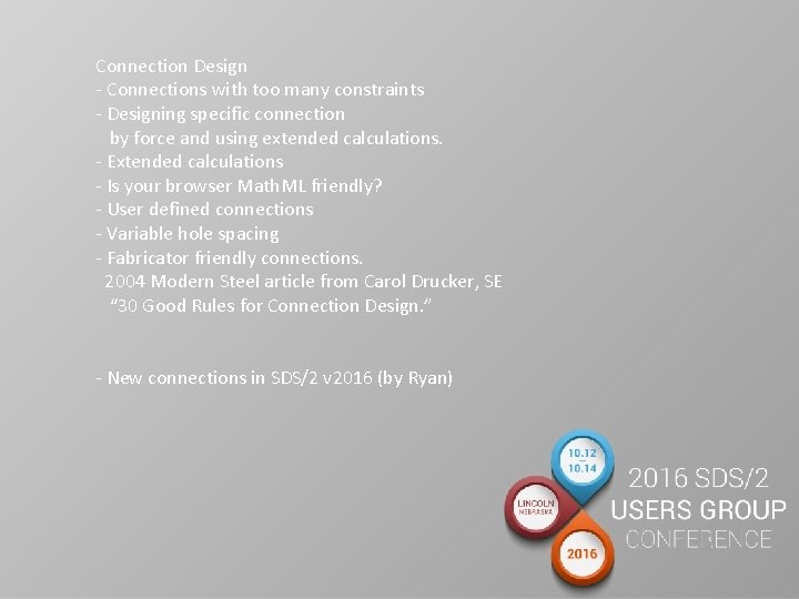Connection Design - Connections with too many constraints - Designing specific connection by force