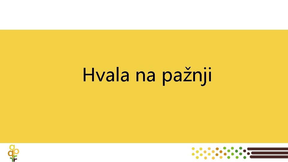 Hvala na pažnji 