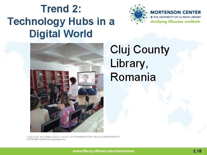 Trend 2: Technology Hubs in a Digital World Cluj County Library, Romania Image Credit: