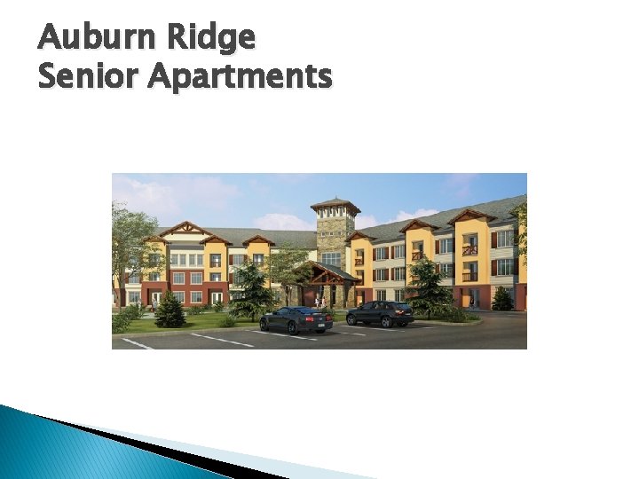 Auburn Ridge Senior Apartments 