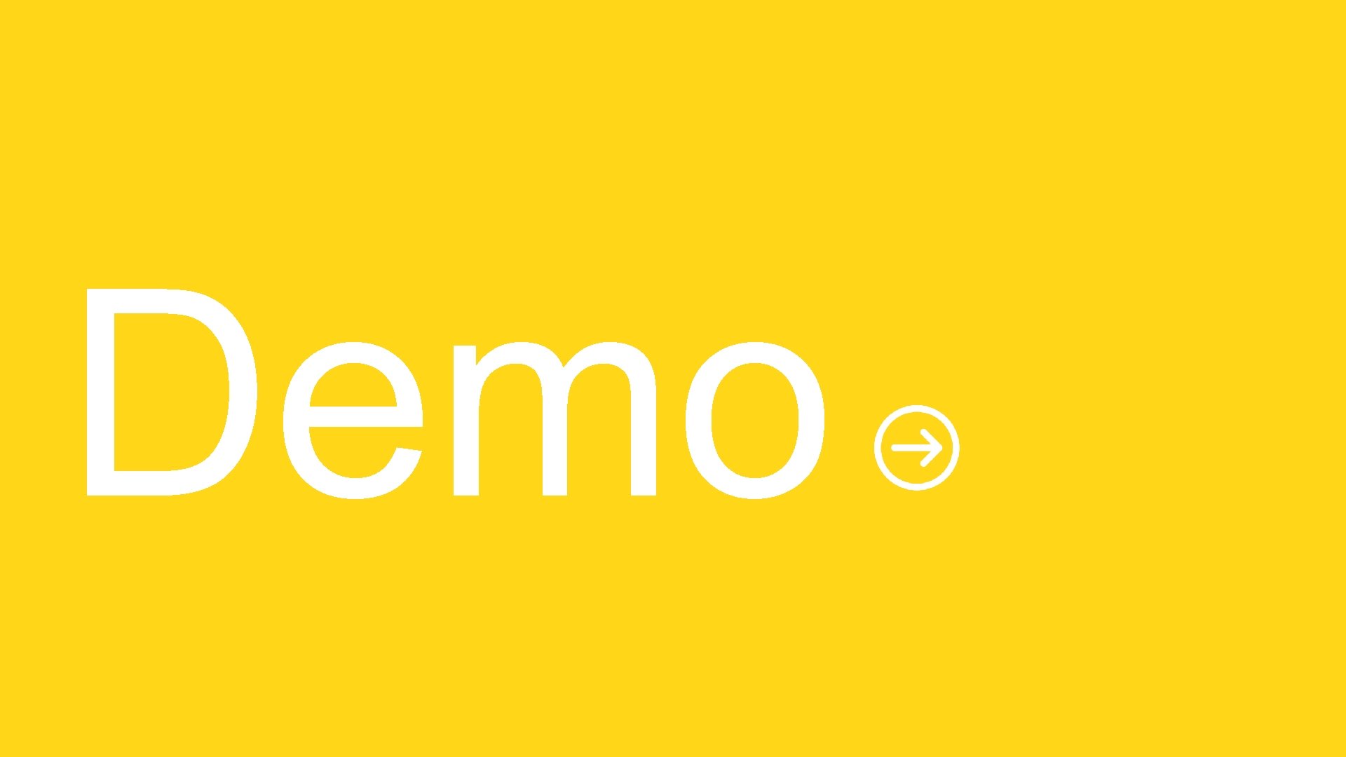 Demo Demo