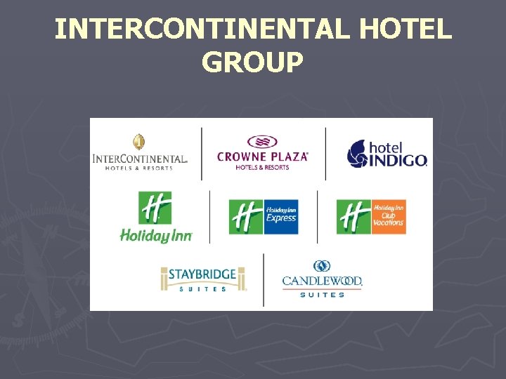 INTERCONTINENTAL HOTEL GROUP 