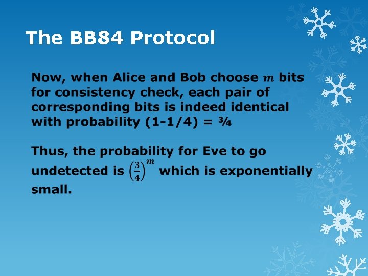 The BB 84 Protocol 