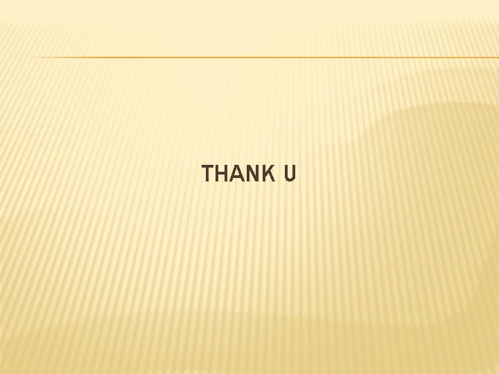 THANK U THANK U