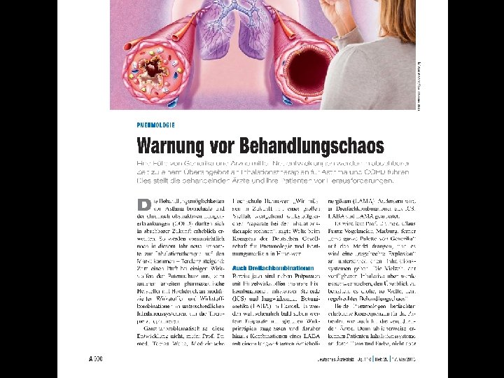 Behandlungschaos in der COPD 