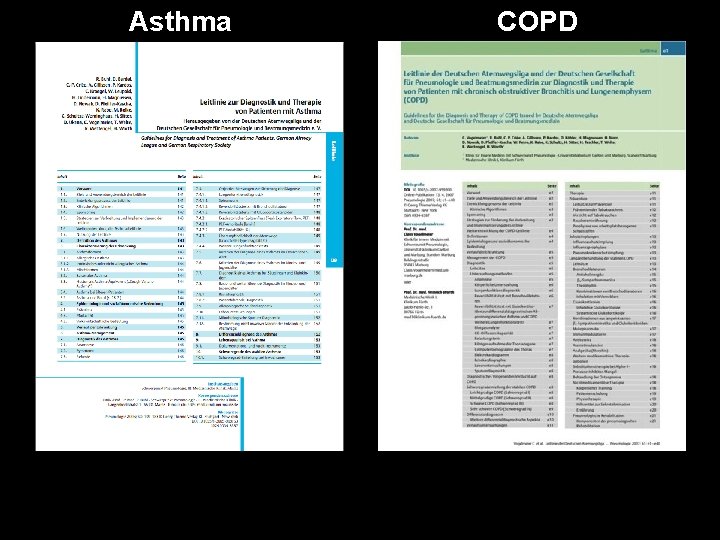 Asthma Behandlungschaos in der COPD 