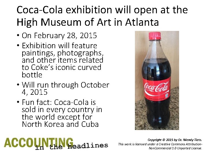 Coca-Cola exhibition will open at the High Museum of Art in Atlanta • On