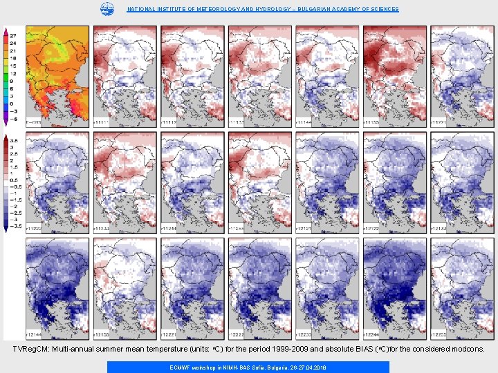 NATIONAL INSTITUTE OF METEOROLOGY AND HYDROLOGY – BULGARIAN ACADEMY OF SCIENCES TVReg. CM: Multi-annual
