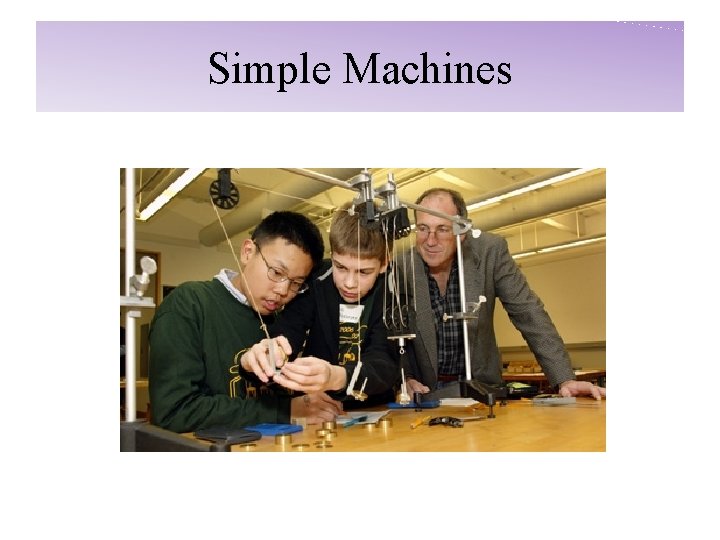 Simple Machines 