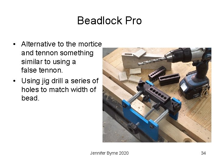 Beadlock Pro • Alternative to the mortice and tennon something similar to using a