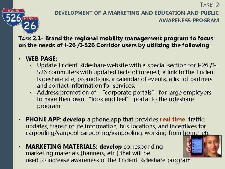 TASK-2 DEVELOPMENT OF A MARKETING AND EDUCATION AND PUBLIC AWARENESS PROGRAM TASK 2. 1