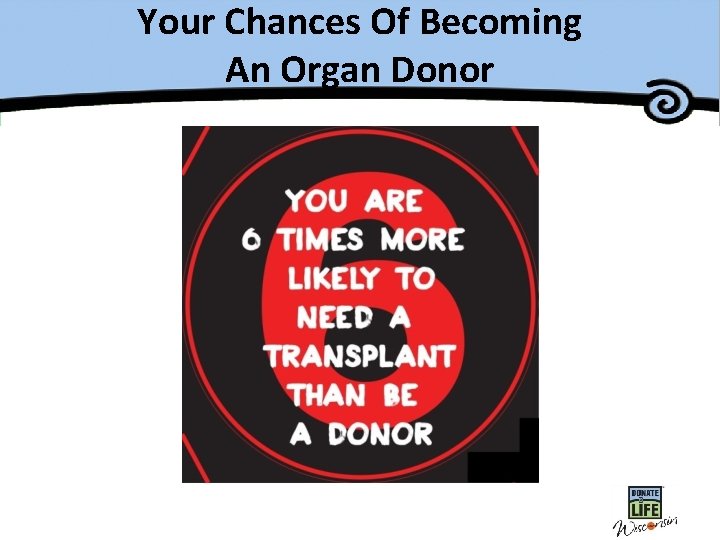 Your Chances Of Becoming An Organ Donor 