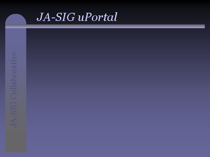 JA-SIG Collaborative JA-SIG u. Portal 