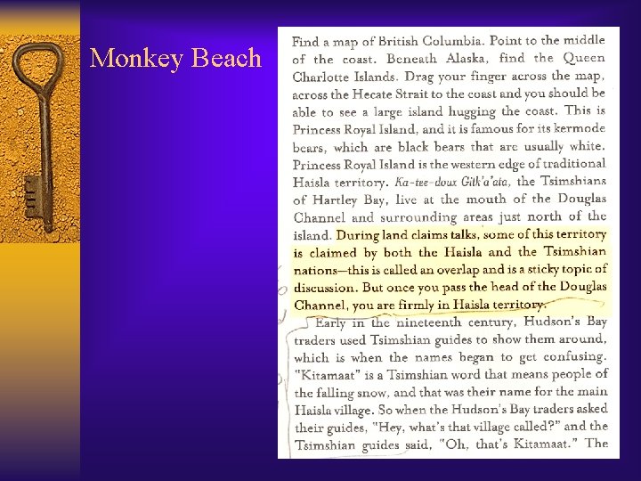 Monkey Beach 