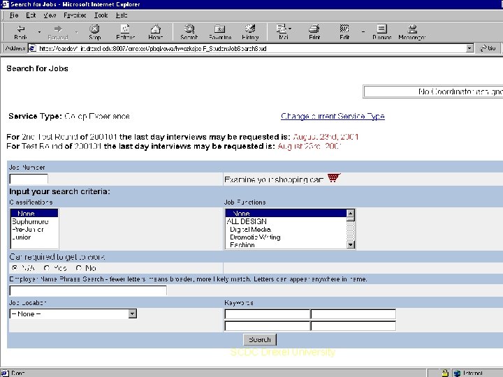 SCDC Drexel University 