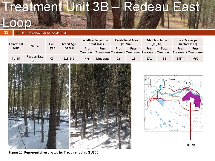 Treatment Unit 3 B – Redeau East Loop 32 B. A. Blackwell & Associates