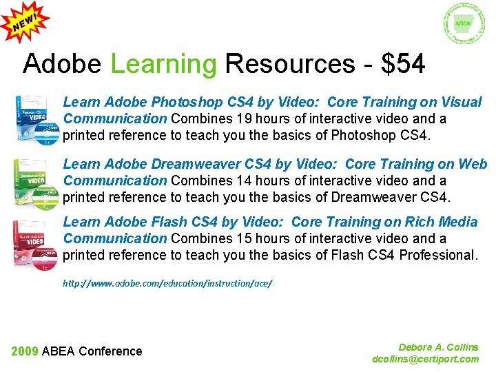 Adobe Learning Resources - $54 Learn Adobe Photoshop CS 4 by Video: Core Training